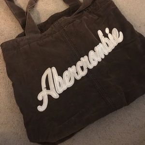 Vintage Corduroy Abercrombie Tote